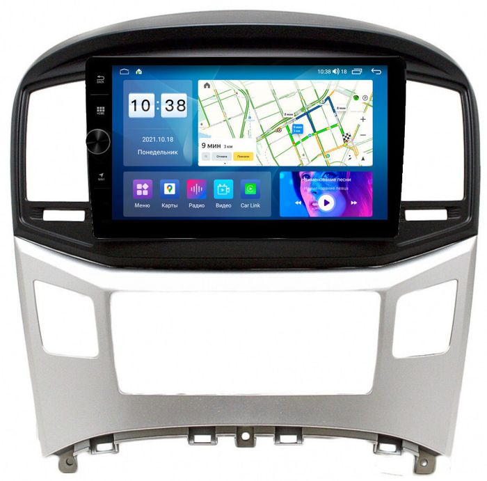 Магнитола для Hyundai H1 2015-2022 - Parafar PF586LHDAV на Android 12, Быстрая, CarPlay, 4G SIM-слот