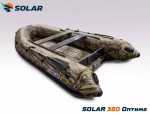 Лодка надувная моторная solar-380 к (оптима)