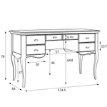 Кабинетный стол BA111M.2S