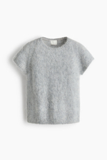 Топ из смеси с мохером - H&M