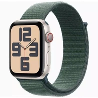 Умные часы Apple Watch SE 2024 GPS 44 мм Starlight Aluminium Case with Lake Green Sport Loop
