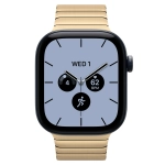 Умные часы Apple Watch Series 12 GPS + Cellular, 42mm, Night Blue Ceramic Case with Radiant Gold Link Bracelet