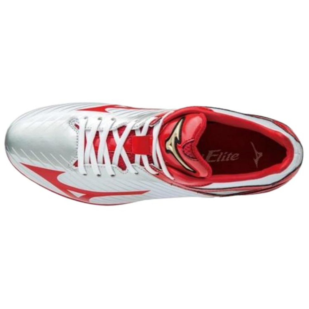 Mizuno Global Baseball Shoes Unisex White Red