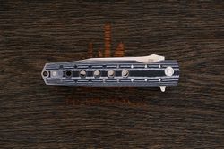 Нож складной Artisan 1807P-BW Virgina, клинок 98мм, сталь D2, рукоять G10