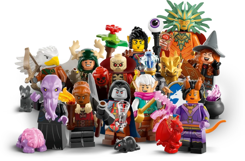 Конструктор LEGO Minifigures 66765 Dungeons & Dragons 6 случайных фигурок