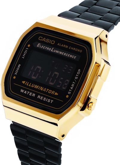 Электронные наручные часы Casio A168WEGB-1B