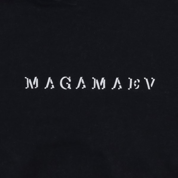 Худи Magamaev Script hoodie (black/washed) артикул: - купить в магазине Дайс