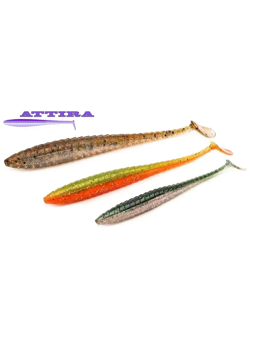 Виброхвост Attira,4.00'',101,6мм,7,3гр,цвет 422,5 шт/уп.
