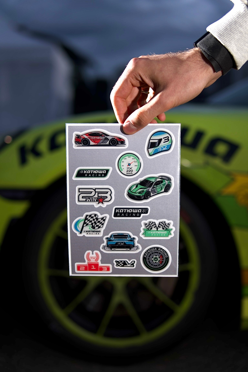 Стикерпак Катюша Racing
