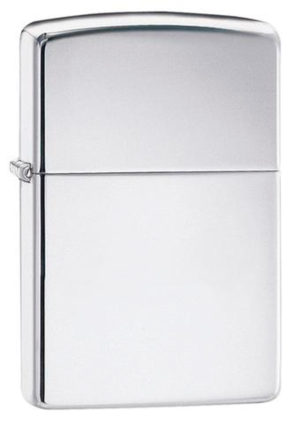 Зажигалка Zippo c покрытием High Polish Chrome, латунь/сталь, серебристая, глянцевая, 36х12x56