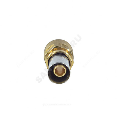Муфта для МП/PE-X труб латунь пресс Дн 20х1/2" ВР RM109 Giacomini RM109Y037