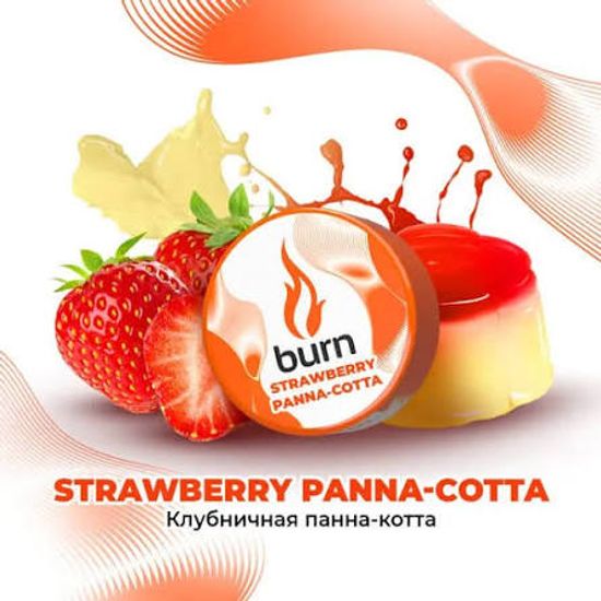 Burn (Strawberry Panna-Cotta (Клубничная панна-котта)), 200 гр.
