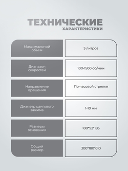 Мешалка верхнеприводная