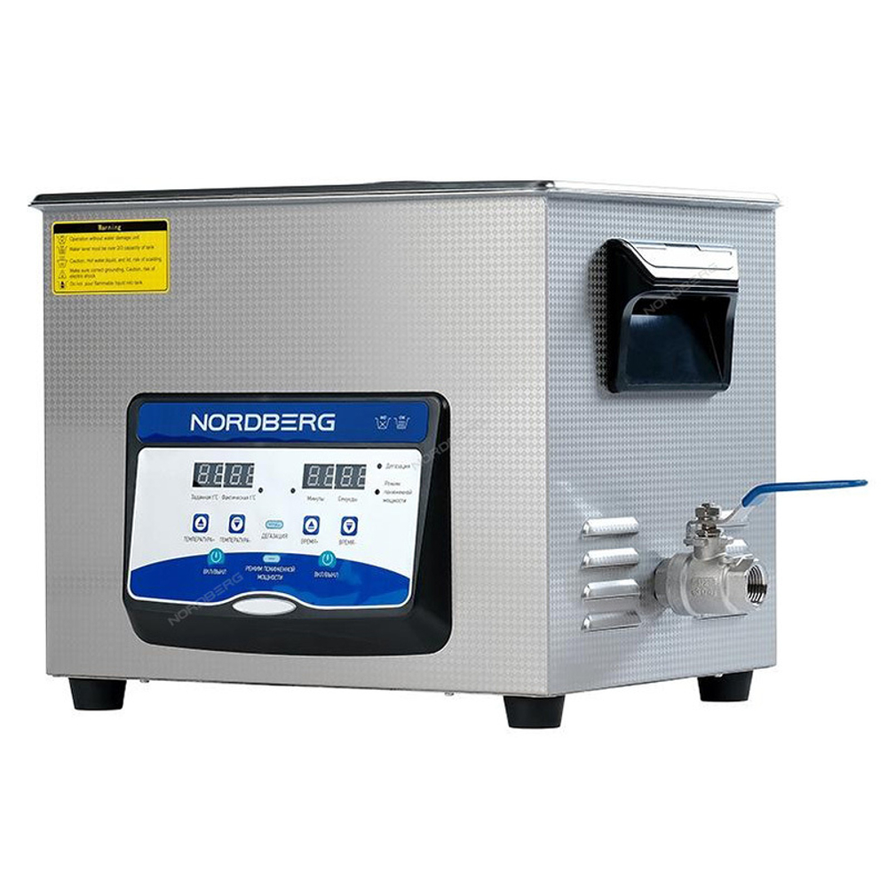 NORDBERG (NU100D) Ультразвуковая мойка с подогревом, 10 л