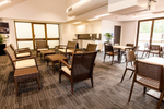 Кресло пластиковое плетеное с подушкой Siesta Contract Miami Lounge Armchair, коричневый