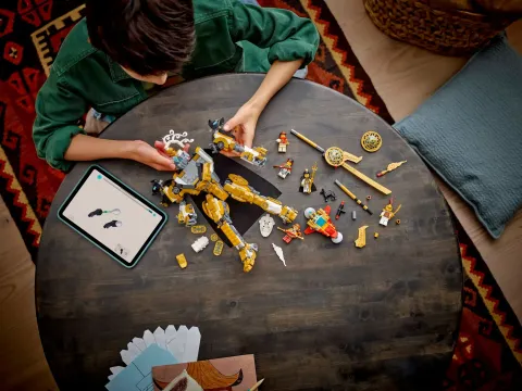 Конструктор LEGO Monkie Kid 80065 Небесный робот Эрланга