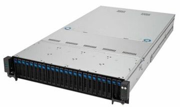 Серверная платформа 2U ASUS RS520A-E12-RS24U/1G/1.6kW/24NVMe/RH/OCP (SP5, 24*DDR5 (4800), 2*2.5 HS, 24*2.5 HS, 2*M.2, 5*PCIE, 2*Glan, Mlan, 2*1600W