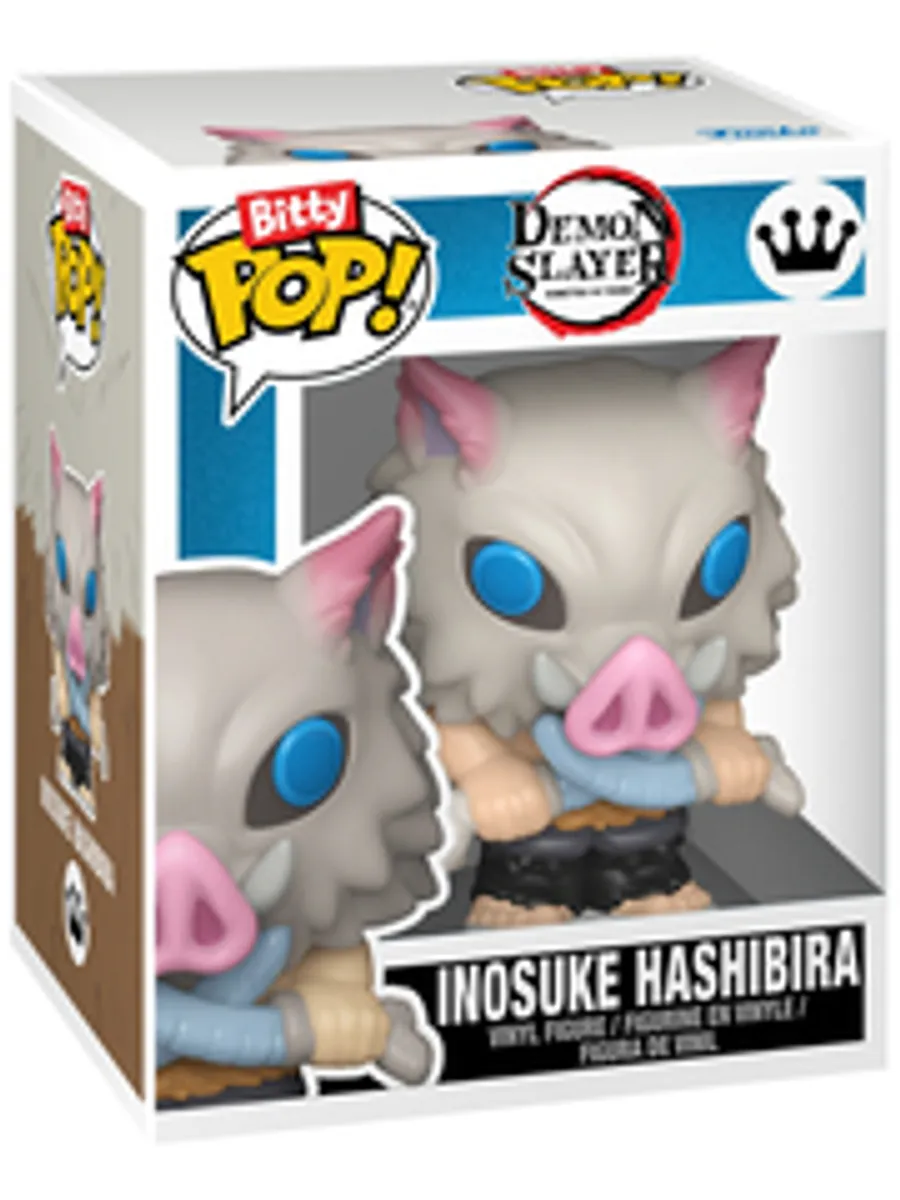 Funko Bitty POP! Demon Slayer: Inosuke Hashibira & Zenitsu Agatsuma (2 Pack)