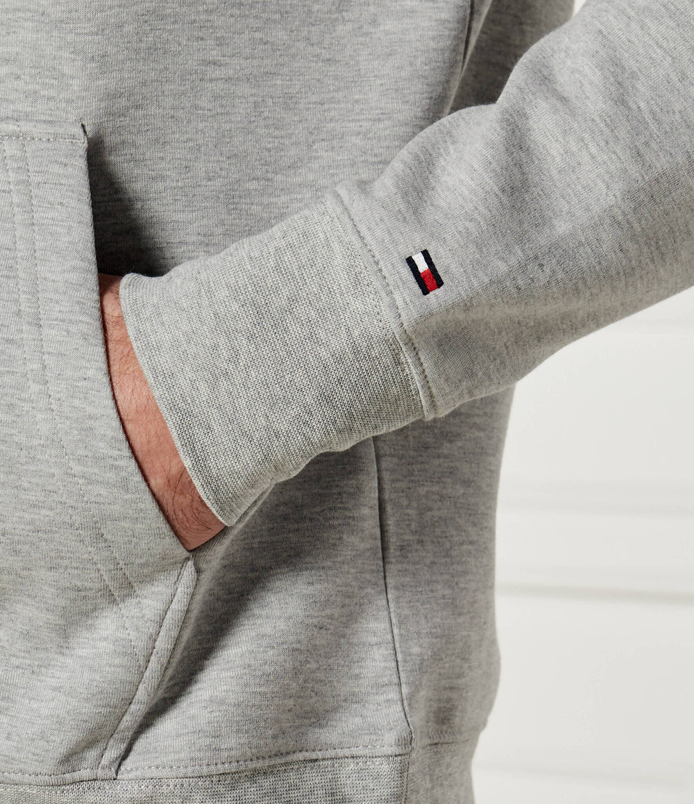 Худи Monogram Tommy Hilfiger - серый(MW0MW33646)