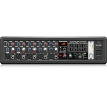 Behringer PMP550M  - микшер с усилителем, 500Вт, 5 каналов, 7 полосный графический эквалайзер