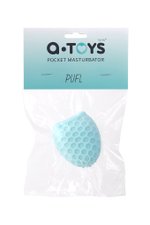 Мастурбатор A-Toys Pufl бирюзовый 6 см