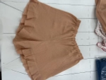 Костюм тройка из муслина персик S