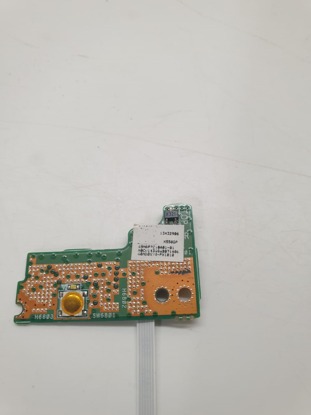 Кнопка включения Asus X550D, 60NB06Y0-PX1010