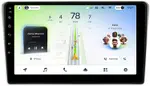 Магнитола для Toyota Avensis T250 2003-2009 (рамка черная) - Teyes CC4L монитор 9" IPS, Android 14, Быстрая, Snapdragon 662, CarPlay, 4G SIM-слот