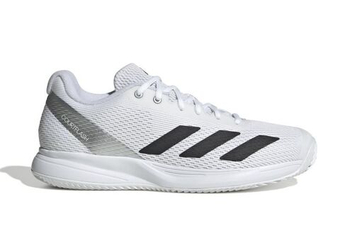 Мужские кроссовки теннисные Adidas Courtflash Speed 2 - белое облако/белое облако/основной черный