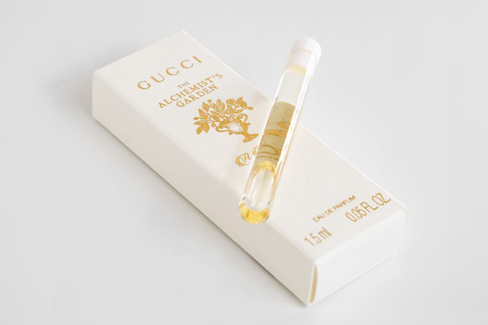 Пробник парфюмерной воды A Floral Verse от Gucci из коллекции The Alchemist's Garden