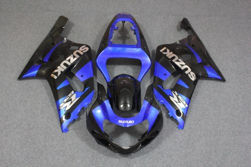 Купить    Комплект пластика для мотоцикла Suzuki GSX-R600/750 01-03 Сине-Черный