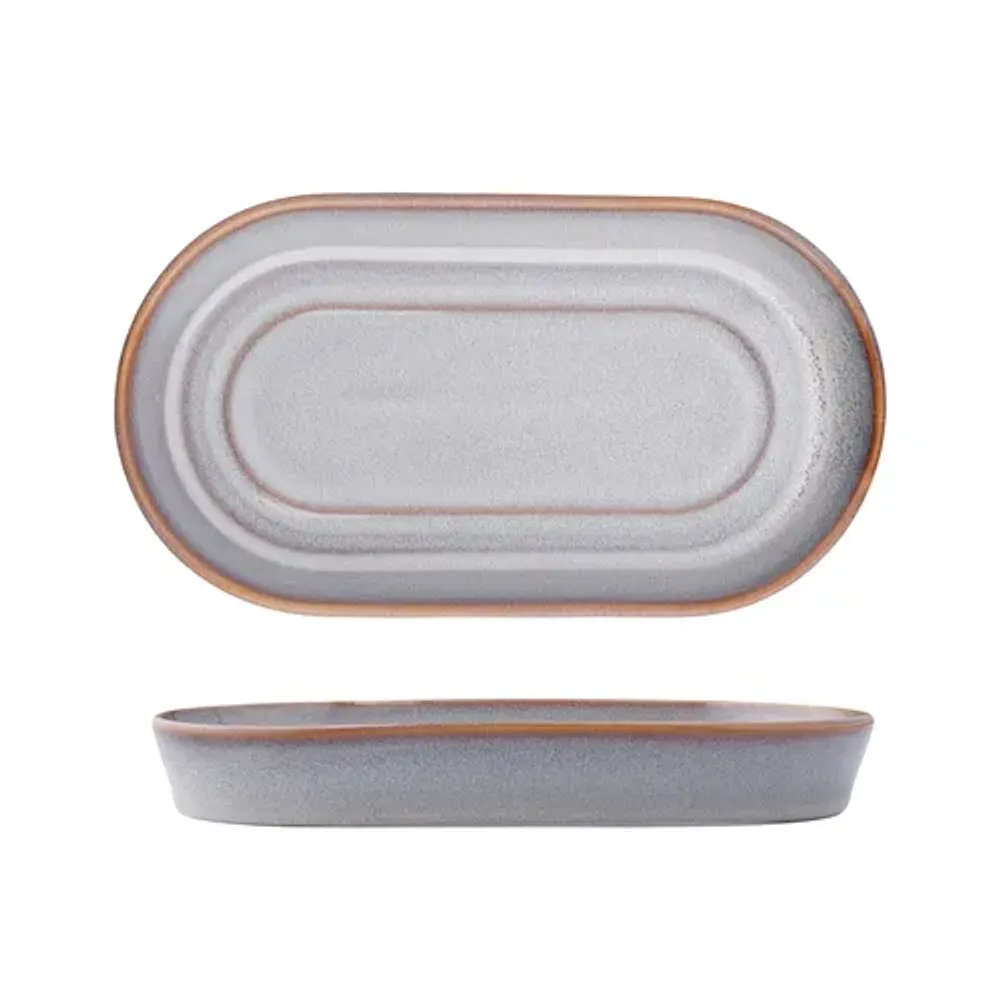 Блюдо овальное 24*13,8 см h2,8 см Evolution Mont Blanc P.L. Proff Cuisine [4]