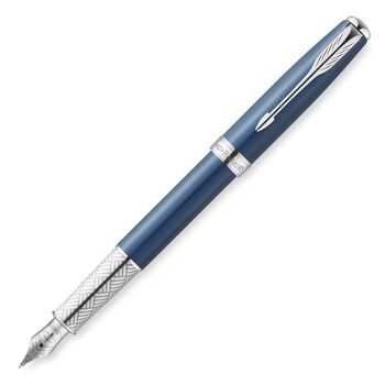 Перьевая ручка Parker Sonnet F533 Secret Blue Shell перо F 18K (1930260)