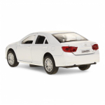 Модель ин. мет. "Toyota Camry" 12см, двери, багажн, белый, коробка CAMRY-WH (Технопарк)