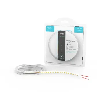 Лента  в комплекте LED 2835/120 12V 10W/m 700lm/m 4000K 8mm IP20 3m 1/100 BT038 Basic Gauss