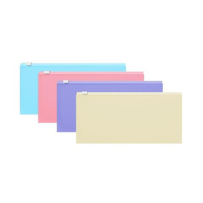ZIP-пакет пластиковый Fizzy Pastel, Travel разноцветный принт (Erich Krause)