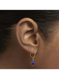 Серьги Nomad Lapis Lazuli серебро 925 пробы покрытое золотом