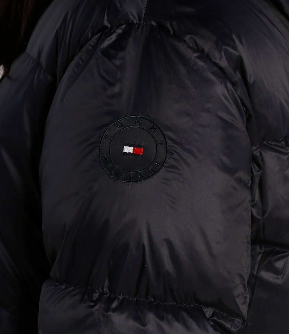 пуховая куртка monogram badge Tommy Hilfiger - темно-синий(WW0WW37479)