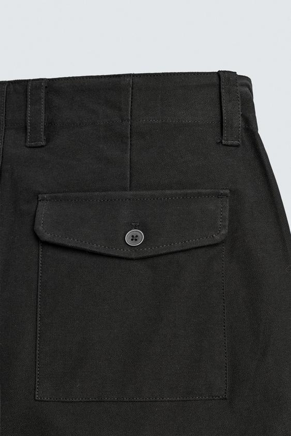 ZARA БРЮКИ BALLOON FIT, ЧЕРНЫЙ