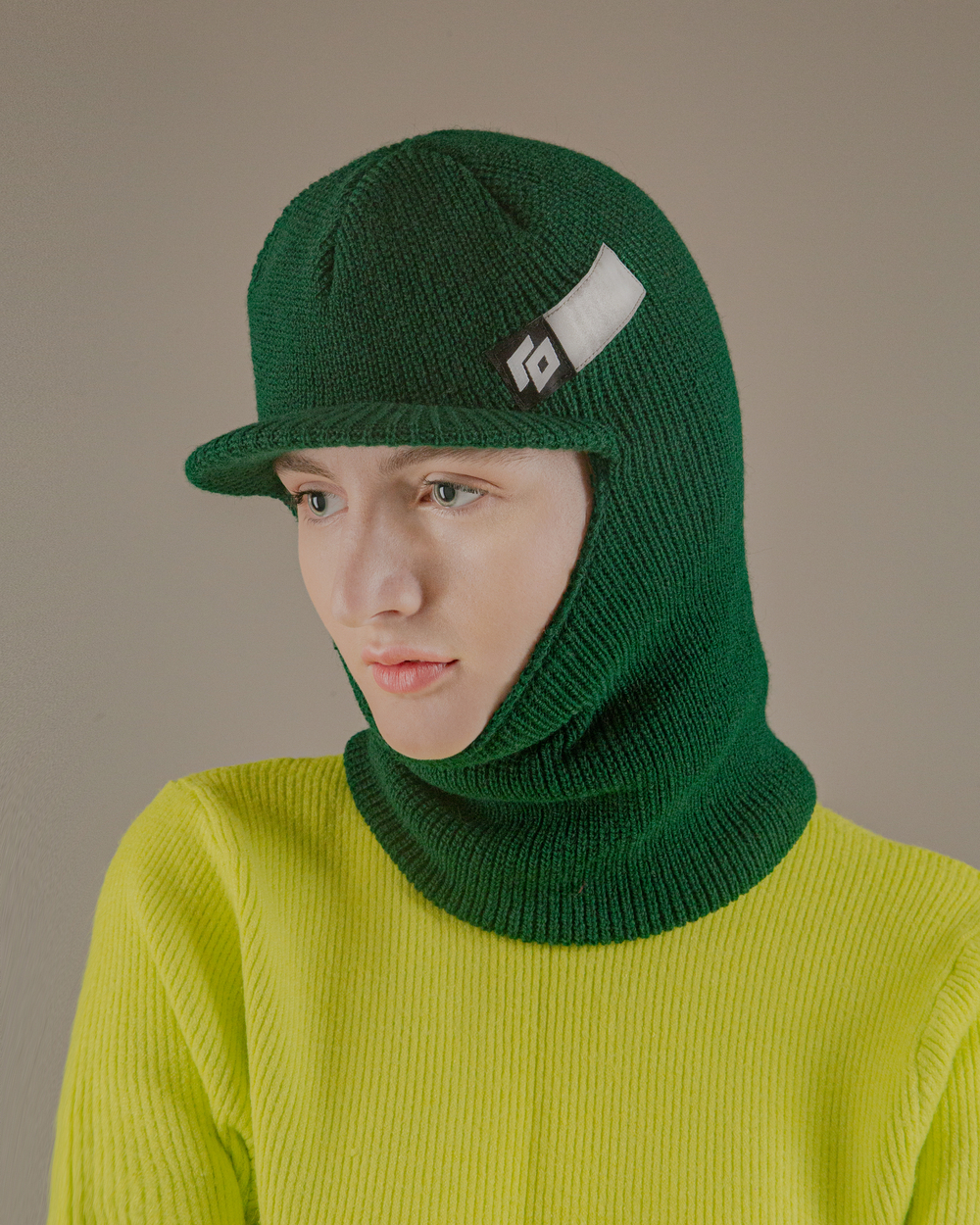 Шапка Fisherman Balaklava GO зеленый еловый