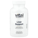 Vital Nutrients, добавка для печени, 120 веганских капсул