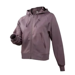 Толстовка женская PUMA ESS ELEVATED Satin FZ Hoodie FL