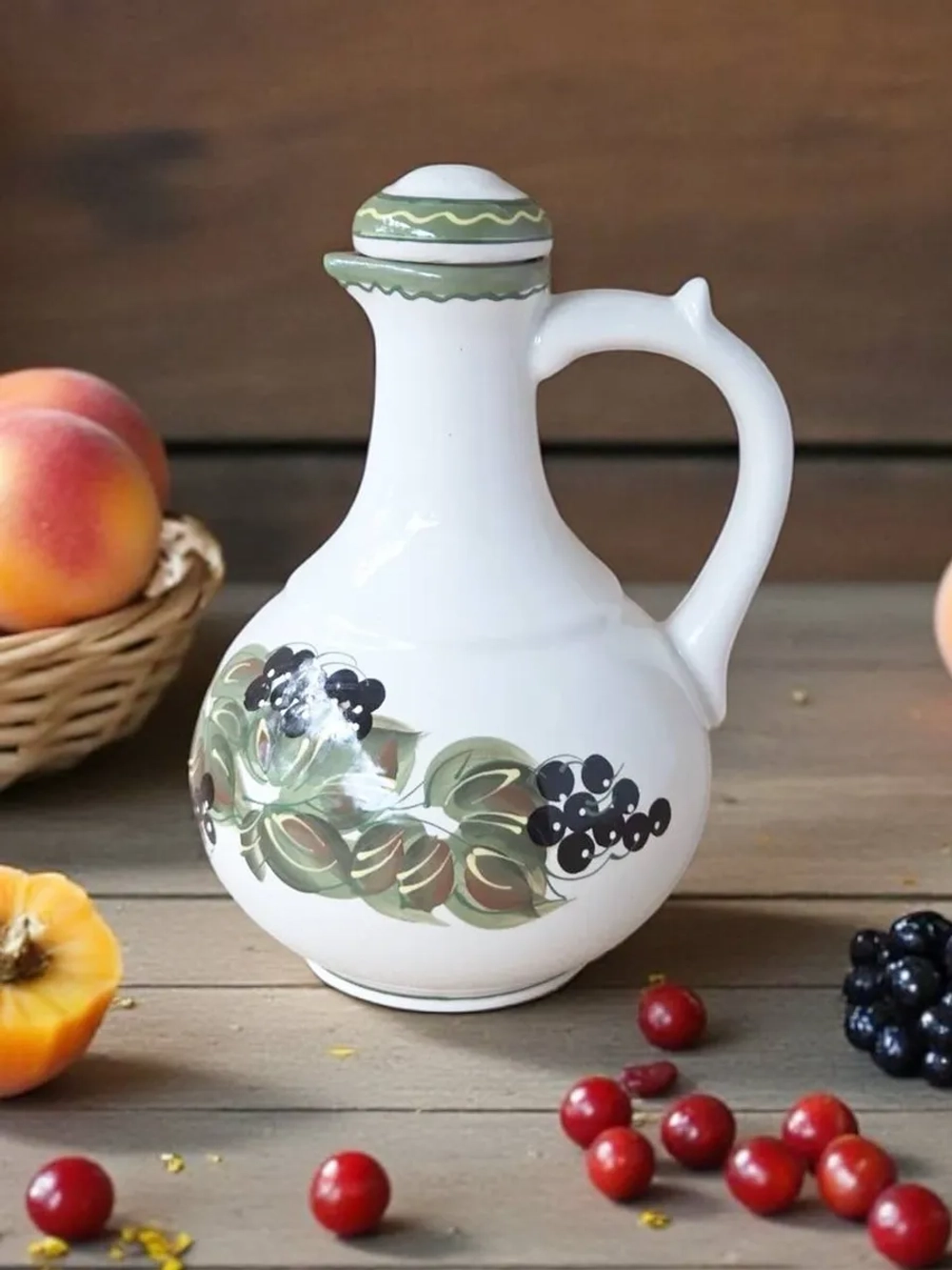 Керамический кувшин Фрукты 1.25л