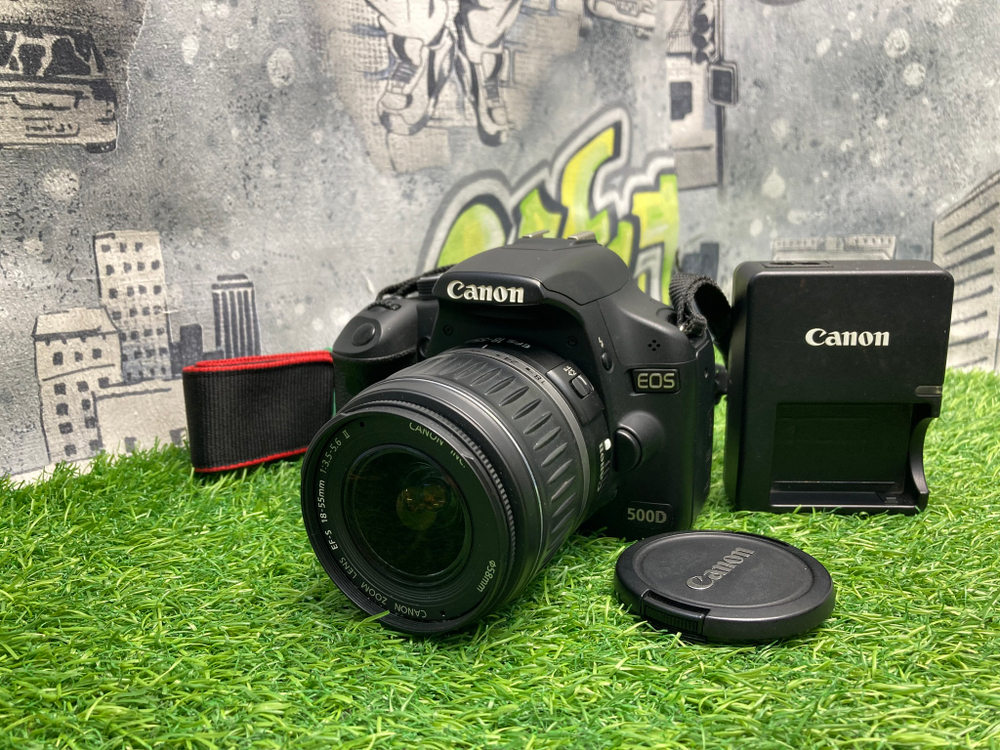 Canon 500D Kit 18-55mm 10.000 кадров