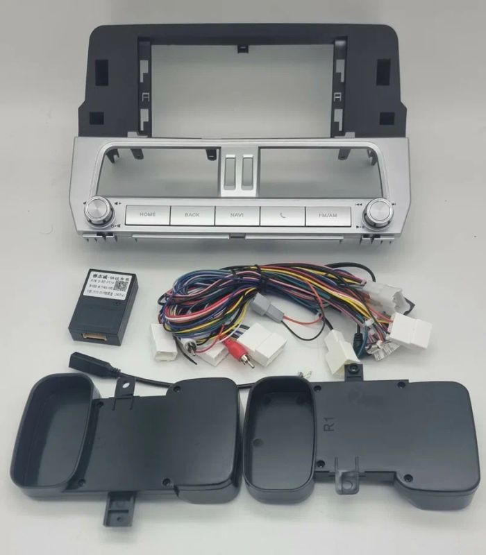 Магнитола для Toyota Land Cruiser Prado 150 2017-2019 - Kuberg KP-T1211FW монитор 12.5" в стиле LEXUS на Android 13, Быстрая, CarPlay, 4G SIM-слот