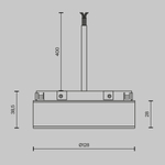 Блок питания встраиваемый 48V 200Вт Maytoni Basity TRA172DR-200W-B