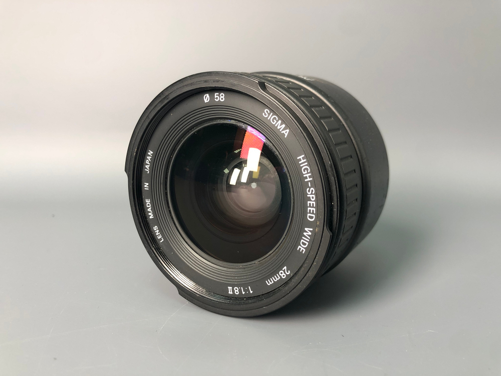 Sigma AF 28mm f/1.8 II Aspherical High-Speed Wide Nikon F