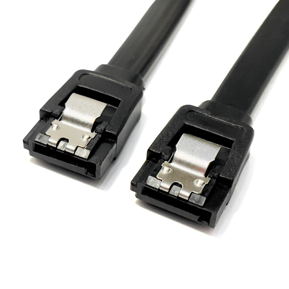 Провод SATA 6Gb 40см (черный)