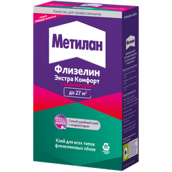 Клей для обоев Метилан 3003722 Флизелин Экстра Комфорт с индикатором | Метилан