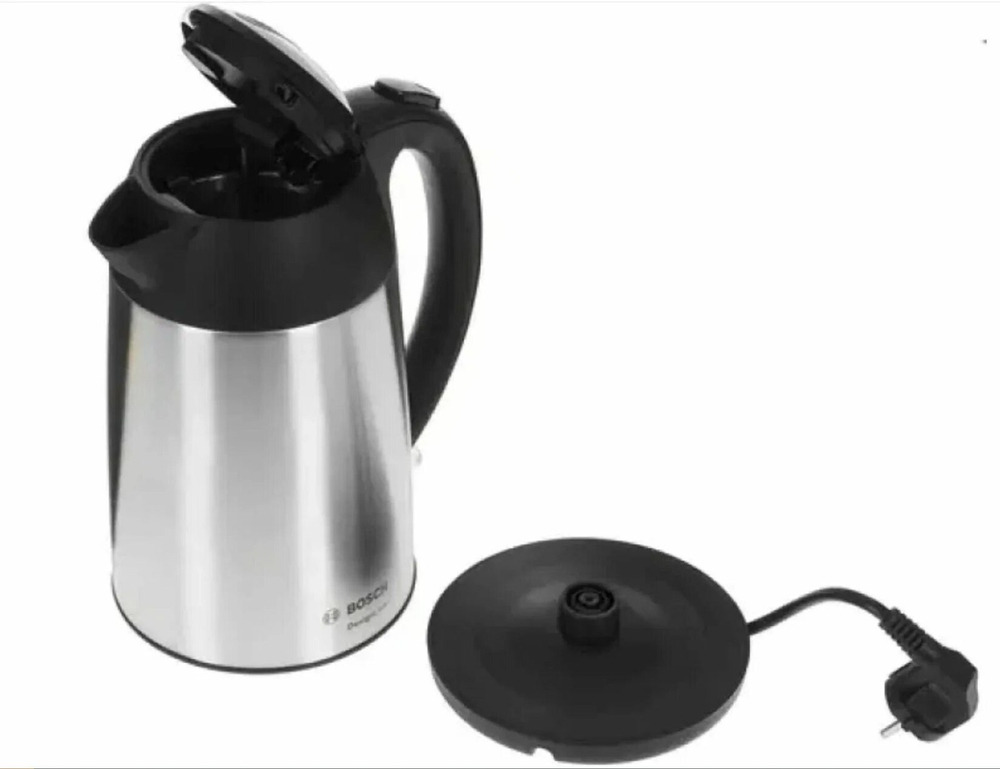 Электрочайник Bosch TWK 3P420 серебристый